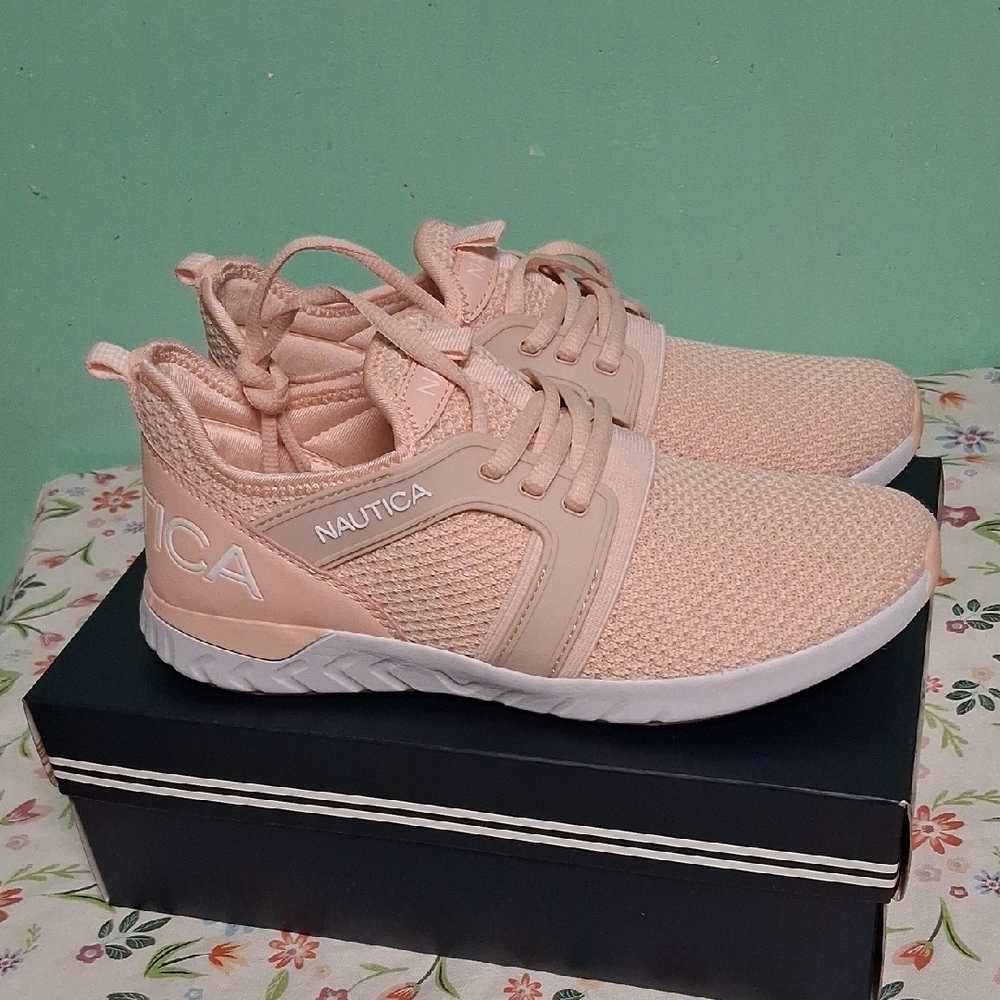 Nautica Girl's Blush Sneakers